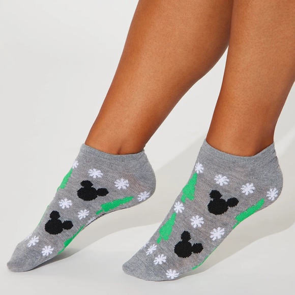 Disney Classic 5-pack No Show Socks Shoe Size 4-10 - Picture 3 of 5